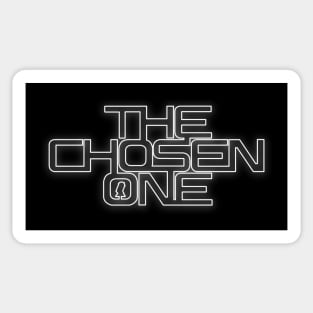 The Chosen One (White Glow) Sticker